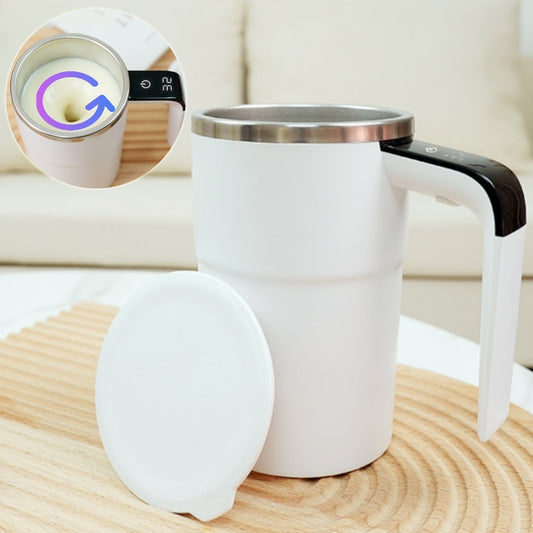 Electric Self-Stirring Coffee Mug – USB Rechargeable Automatic Magnetic Cup, IP67 Waterproof Stainless Steel